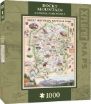 MASTERPIECES 71969 ROCKY MOUNTAIN MAP PUZZLE 1000 PIEZAS