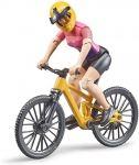 BRUDER 63111 BWORLD MOUNTAIN BIKE WITH CYCLIST
