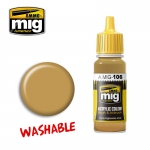 AMMO MIG JIMENEZ AMIG0106 WASHABLE SAND ( RAL 8020 )