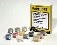 WOODLAND 125 MINI SCENE PAINT SET ( 12 COLORS )