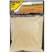 WOODLAND 616 STATIC GRASS STRAW ( 2MM BAG )