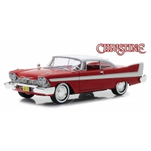 GREENLIGHT 44830 1958 PLYMOUTH FURY CHRISTINE 1983 *HOLLYWOOD SERIES 23*, RED