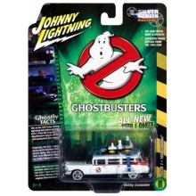 JOHNNY JLSS006 1:64 GHOSTBUSTERS ECTO 1 *SILVER SCREEN SERIES*