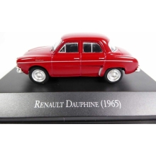 MAGAZINE ARG15 1:43 1965 RENAULT DAUPHINE RED