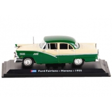 MAGAZINE TX08 1955 FORD FAIRLANE HAVANA TAXI WHITE GREEN