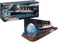 REVELL 05599 RMS TITANIC + 3D PUZZLE ( ICEBERG ) 1:600