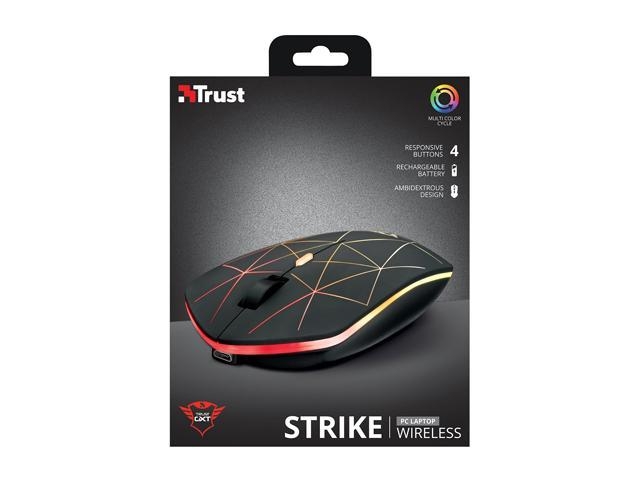 Trust Fyda Mouse Wireless Ricaricabile, Design Sostenibile, 800-2400