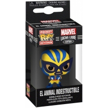 FUNKO 53896 POP KEYCHAIN MARVEL LUCHADORES WOLVERINE