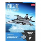 ACADEMY 12565 1:72 USN F A 18 E VFA 195 CHIPPY HO