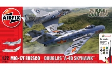 AIRFIX 50185 1:72 MIG 17F FRESCO DOUGLAS A 4B SKYHAWK DOGFIGHT DOUBLE