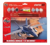 AIRFIX 55313 1:72 LARGE STARTER SET - MCDONNELL DOUGLAS F-18 HORNET