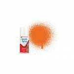 HUMBROL AD6018 18 ORANGE GLOSS 150ML ACRYLIC SPRAY PAINT