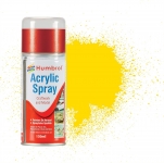 HUMBROL AD6069 69 YELLOW GLOSS 150ML ACRYLIC SPRAY PAINT