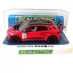 SCALEXTRIC C4042 JAGUAR I PACE RED