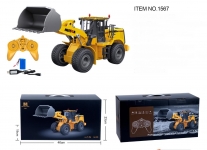 HUINA 1567 1:24 R/C DIE-CAST METAL BULLDOZER