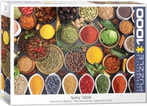 EUROGRAPHICS 6000-5624 SPICY TABLE PUZZLE 1000 PIEZAS