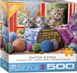 EUROGRAPHICS 8500-5500 KNITTIN KITTENS PUZZLE 500 PIEZAS