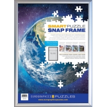 EUROGRAPHICS 8955-0115 SNAP FRAME SILVER