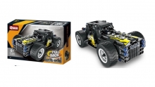 QIHUI 5802 TECH BRICKS PULL BACK CAR 177 PCS