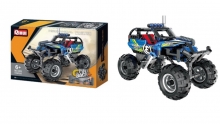 QIHUI 5803 TECH BRICKS PULL BACK OFF ROAD VEHICLE 193 PCS