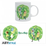 ABYSSE ABYMUG387 RICK AND MORTY PORTAL MUG, 11 OZ