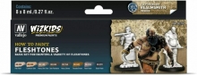 VALLEJO 80259 WIZKIDS PREMIUM SET BY VALLEJO FLESHTONES