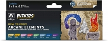 VALLEJO 80258 WIZKIDS PREMIUM SET BY VALLEJO ARCANE ELEMENTS