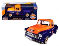 MOTORMAX 79651 1:24 GULF SERIES 1955 CHEVY 5100 STEPSIDE