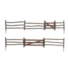 WOODLAND 2981 HO LOG FENCE ( 8PCS )