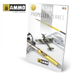 AMMO MIG JIMENEZ AMIG6144 PROPELLER PLANES 1:144 VOL. 1 ENGLISH. SPANISH