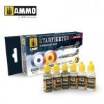AMMO MIG JIMENEZ AMIG7232 SET STARFIGHTER IN GREECE AND SPANISH SERVICES