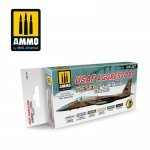 AMMO MIG JIMENEZ AMIG7234 USAF AGGRESSORS DESERT & ARTIC COLORS