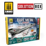 AMMO MIG JIMENEZ AMIG7721 BARE METAL AIRCRAFTS SOLUTION BOX