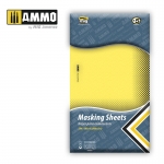 AMMO MIG JIMENEZ AMIG8043 MASKING SHEETS. X5 SHEETS. 280X195MM ( ADHESIVE )