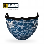 AMMO MIG JIMENEZ AMIG8073 NAVY BLUE CAMO AMMO FACE MASK