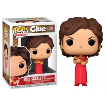 FUNKO 51452 POP VINYL CLUE MISS SCARLET W CANDLESTICK