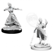 WIZKIDS 73336 D & D NOLZURS MARVELOUS MINIATURES FIRE GENASI FEMALE WIZARD