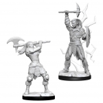 WIZKIDS 73834 D & D NOLZURS MARVELOUS MINIATURES FEMALE GOLIATH BARBARIAN