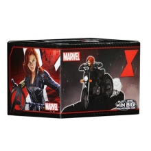 WIZKIDS 72254 MARVEL HEROCLIX BLACK WIDOW MOVIE BLACK WIDOW WITH MOTORCYCLE