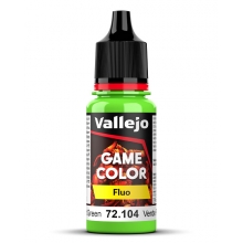VALLEJO 72104 GAME COLOR 17ML 104 VERDE FLUO
