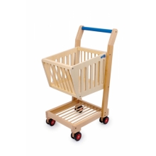 SMALLFOOT 2499 CARRITO DE COMPRA NATURAL