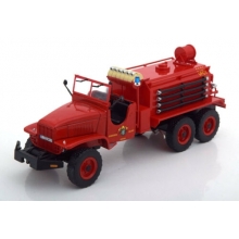 MAGAZINE FIRE15 1:43 GMC CCKW353 FIRETRUCK PORTUGAL RED