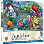MASTERPIECES 31977 SONGBIRD COLLAGE PUZZLE 1000 PIEZAS W/ LINEN