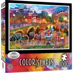 MASTERPIECES 71926 AMSTERDAM LIGHTS PUZZLE 1000 PIEZAS W/ LINEN