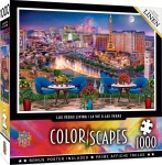 MASTERPIECES 72024 LAS VEGAS LIVING PUZZLE 1000 PIEZAS W/ LINEN