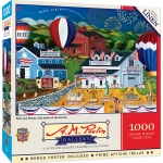 MASTERPIECES 72169 STARS AND STRIPES PUZZLE 1000 PIEZAS LINEN