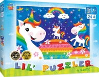 MASTERPIECES 11944 RAINBOW UNICORNS PUZZLE 24 PIEZAS