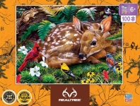 MASTERPIECES 12010 REALTREE FOREST BABIES PUZZLE 100 PIEZAS