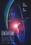 MOVIEPOSTER ID9809 STAR TREK GENERATIONS ( 1994 ) 11PULG X 17PULG MASTERPRINT POSTER STYLE A