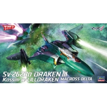 HASEGAWA 65868 SV 262BA DRAKEN III KASSIM USE W LILLDRAKEN MACROSS DELTA